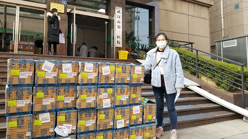 眾志成城抗疫情 愛心捐贈度難關