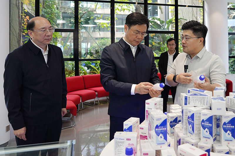 陳濤市長赴洛斯特制藥調研指導