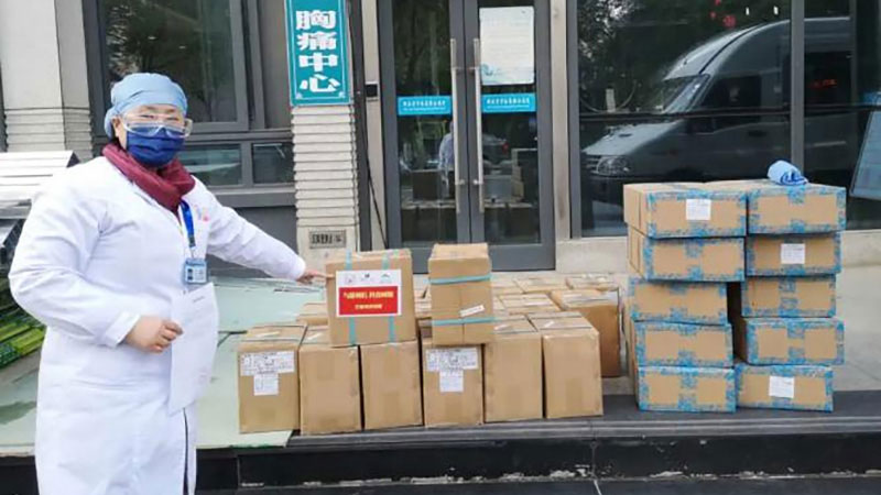 眾志成城抗疫情 愛心捐贈度難關
